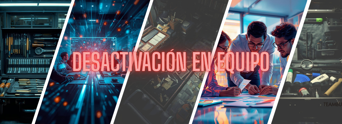 juego desactivación en equipo empresa